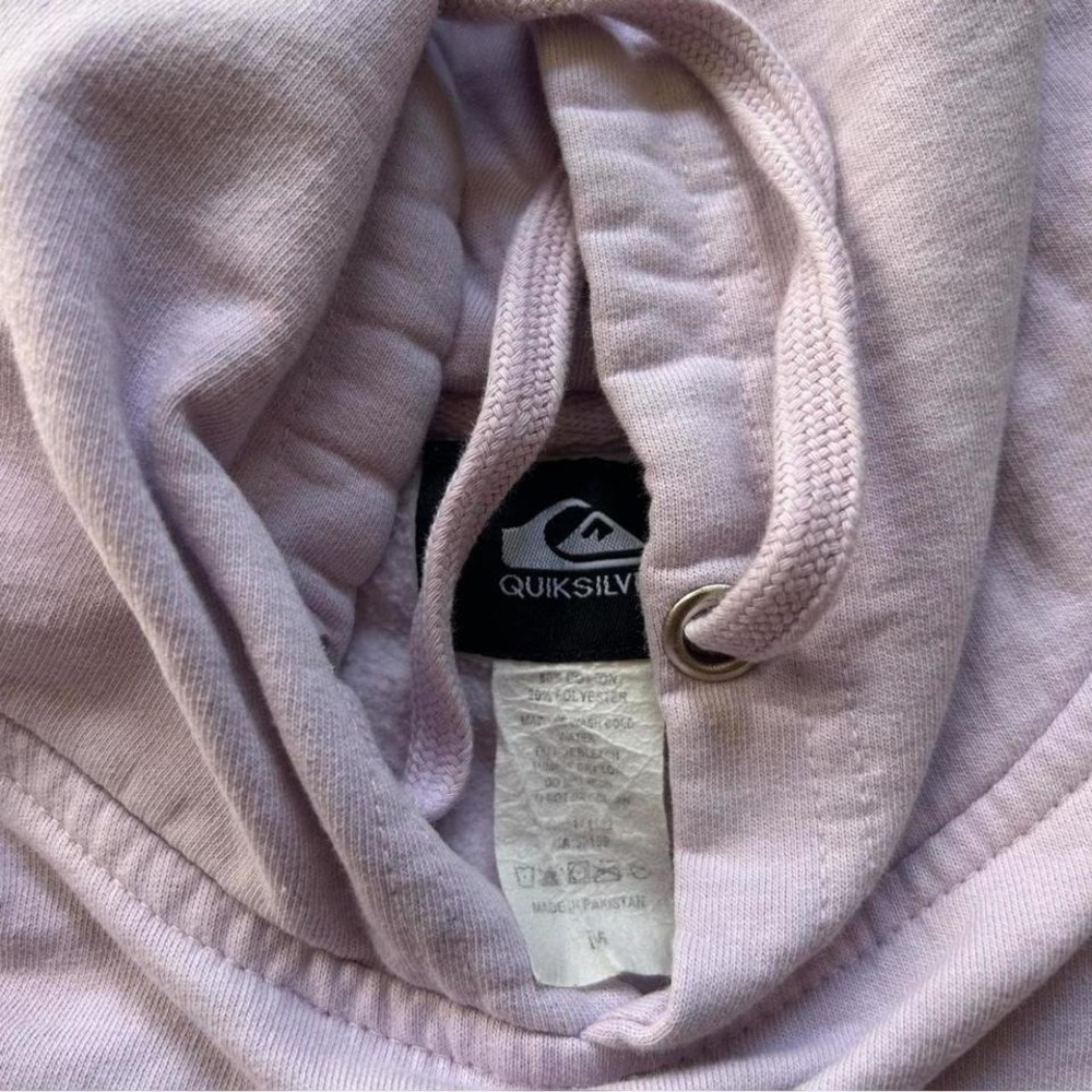 Vintage Quiksilver pink hoodie - Picture 3 of 4